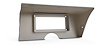 RR00582 Holley 6.86 in. Digital Dash Bezel for 1972-1978 Chevy Corvette - image 1
