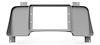 RR00649-DD Holley 7 in./Aces 7 in. Digital Dash Bezel w/Dash Defense, 1994-1997 Dodge Ram