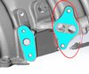 RR00768 EGR Valve Delete Plate, GM 7.4L Vortec - image 2
