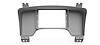 RR00833 Holley 7 in./Aces 7 in. Digital Dash Bezel, 2002-2009 Dodge Ram 3rd Gen - image 1