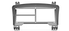 RR00834-DD Holley 12.3 in. Digital Dash Bezel w/Dash Defense, 2002-2009 Dodge Ram 3rd Gen - image 1