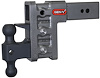 GH-1723 MEGA-DUTY Adjustable Drop Hitch 3 in. Shank [6 in. Drop, 3,500 lbs. TW, 32,000 lbs. GTW]