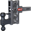 GH-224 MEGA-DUTY Adjustable Drop Hitch 2 in. Shank [5 in. Offset Drop, 2,000 lbs. TW, 16,000 lbs. GTW]