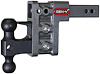 GH-523 MEGA-DUTY Adjustable Drop Hitch 2 in. Shank [5 in. Drop, 2,000 lbs. TW, 16,000 lbs. GTW] - image 1