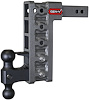 GH-525 MEGA-DUTY Adjustable Drop Hitch 2 in. Shank [10 in. Drop, 2,000 lbs. TW, 16,000 lbs. GTW]