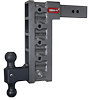 GH-615 Mega-Duty Adjustable Drop Hitch 2.500 in. Shank [12 in. Drop, 3,000 lbs. TW, 21,000 lbs. GTW] - image 1