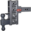 GH-924 MEGA-DUTY Adjustable Drop Hitch 2.500 in. Shank [6 in. Offset Drop, 3,000 lbs. TW, 21,000 lbs. GTW] - image 1