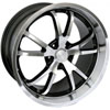 Spyder Wheel 20x11 Black w/Machined Face & Lip 59mm Offset - image 1