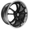 Spyder Wheel 20x11 Black w/Machined Lip 59mm Offset - image 1