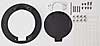 Black Anodized Billet Fuel Door 2005-Up Mustang - image 1