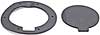 Black Anodized Billet Fuel Door 2005-Up Mustang - image 2