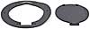 Black Anodized Billet Fuel Door 2005-Up Mustang - image 4