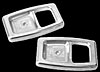 Billet Door Handle Bezel 1987-1993 Mustang - image 1