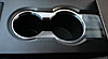 Billet Cup Holder Bezel Ford Logo - image 1