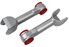Aluminum Upper Rear Control Arms 1979-1997.5 & 1999-2004 Mustang - image 1