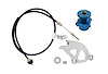 Complete Quadrant Kit Adjustable Clutch Cable