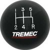 5-Speed Shifter Knob Black Plastic - image 1