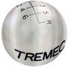 5-Speed Shifter Knob Brushed Aluminum - image 1