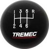 6-Speed Shifter Knob Black Plastic - image 1