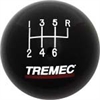 6-Speed Shifter Knob Black Plastic - image 1