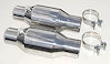 Highflow Catalytic Converter Kit 2.5" Inlet /Outlet Diameter