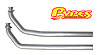 Downpipes 2.5-in 57 Chevy RAM HORN - image 1