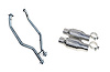 H-Pipe with Catalytic Converters 1999-04 Mustang - image 1