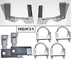 Exhaust Hanger Kit 1964-72 GM A-Body