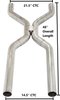 HVA13 3 in. Universal H-Pipe Crossover Exhaust Kit - image 3