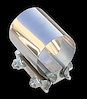 Stainless UnStepped Band Clamp I.D.: 2.5"