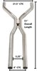 HVF10 2.500 in. Universal H-Pipe Tunnel Crossover Exhaust Kit - image 3