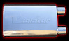 Violator Muffler 2.5" In / Out Same Side - image 1