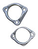1968-72 Pontiac Exhaust Flanges Fits Ram-Air Manifolds - image 1