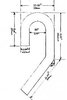 Mandrel Bent Pipe One 30 Degree Bend - image 2