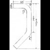 Mandrel Bent Pipe One 45 Degree Bend - image 2