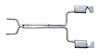 Race-Pro Header-Back Exhaust System 1986-91 L98 C4 Corvette - image 1