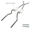 No-Muffler Crossmember-Back Exhaust System Ford Mustang Convertible - image 1