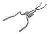 Street-Pro True-Dual Off-Road Exhaust System 1998-2004 Mustang V6 - image 1