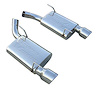 Violator Axle-Back Exhaust System 2005-10 Mustang GT 4.6L - image 1