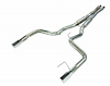 SFM96MX X-Bomb Cat-Back Exhaust Kit 3 in. Fits Select Ford Mustang GT S650 [Polished 4 in. Tips] - image 1