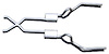 Violator Crossmember-Back Exhaust System 1970-71 GTO - image 1