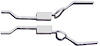 Violator Crossmember-Back Exhaust System 1964-72 GM A-Body - image 1