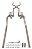 SGB45 H-Pipe Crossmember-Back Exhaust Kit 2.5 in. for 1965-1970 Chevrolet Impala - image 2