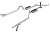Race-Pro Crossmember-Back Exhaust System 1955-57 Chevy Wagon - image 1