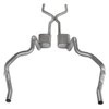 Crossmember Back H-Pipe Exhaust System with Turbo Pro Mufflers for Select 1970-1974 GM F-Body [2.500 in.] - image 2