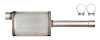 SGT31V Violator Series Muffler Replacement Kit Fits Select Chevrolet Silverado 1500, GMC Sierra 1500 5.3L LTZ - image 1