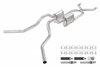 Crossmember Back X-Pipe Exhaust System with Turbo Pro Mufflers for 1963-1966 GM C10 Truck [2.500 in.] - image 2