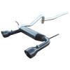 SJJ17SB Cat-Back Exhaust System 2007-2018 Jeep Wrangler JK 2-Door - image 1