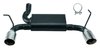 Street-Pro Axle-Back Exhaust System 2007-2018 Jeep Wrangler JK 3.6L - Polished Tips - image 2