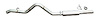 SJJ21R Cat-Back Exhaust System 2007-2018 Jeep Wrangler JK 2-Door/4-Door - image 1
